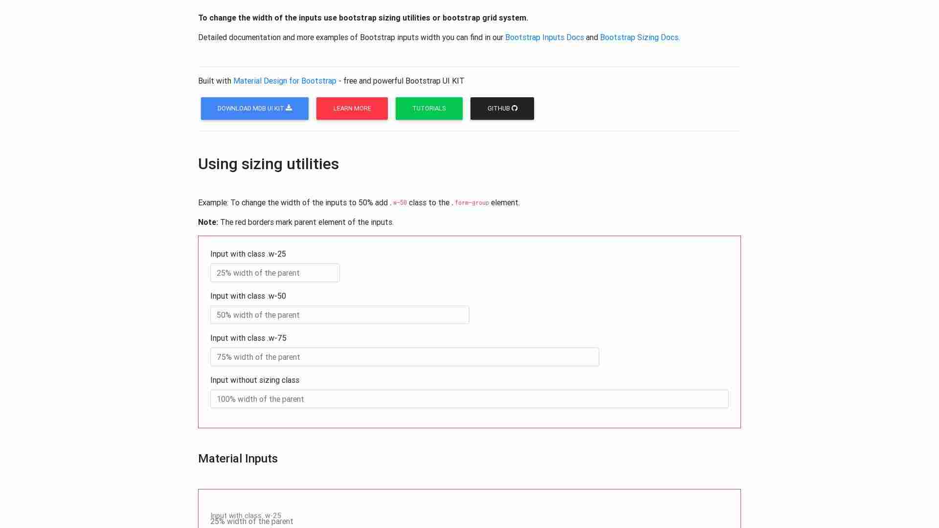 Bootstrap input width bootstrap helpers code helper