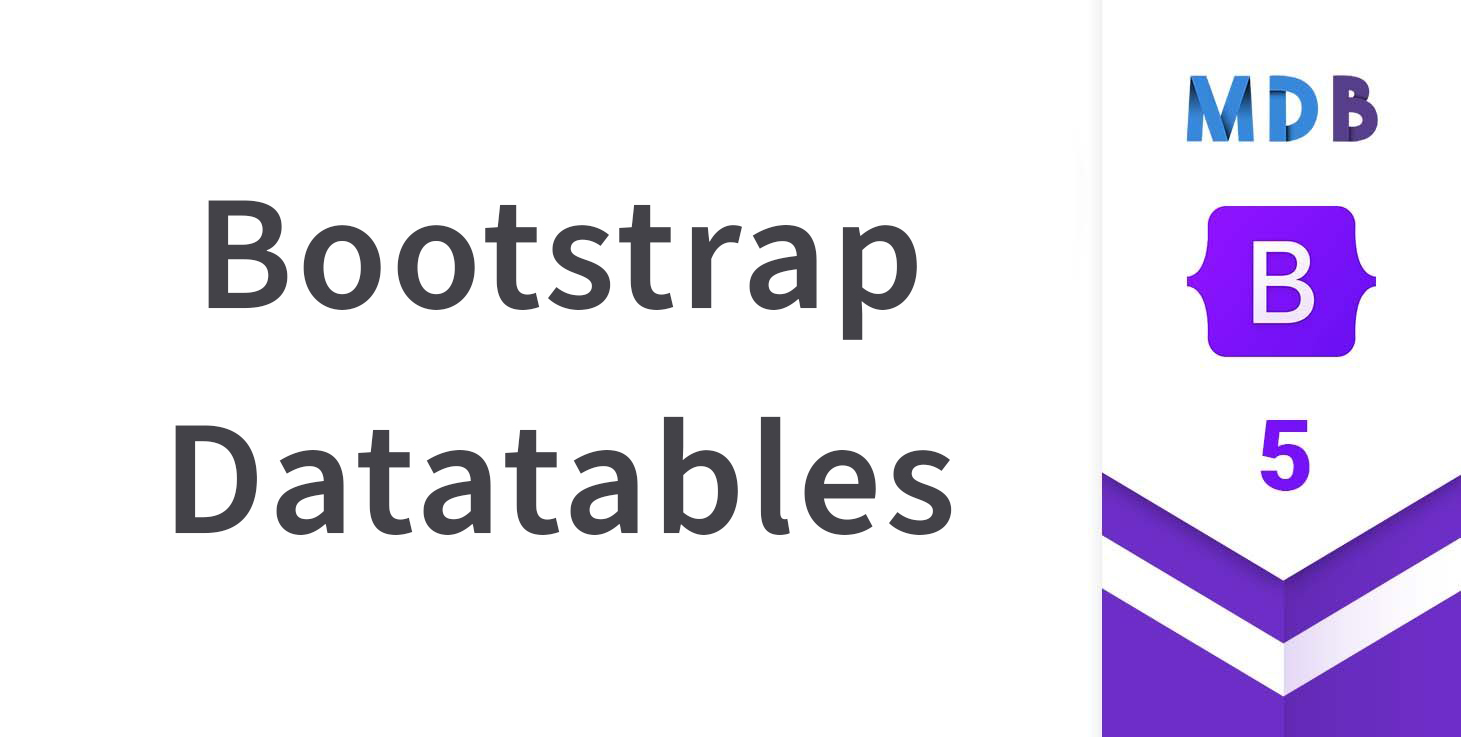 React Datatables with Bootstrap examples & tutorial