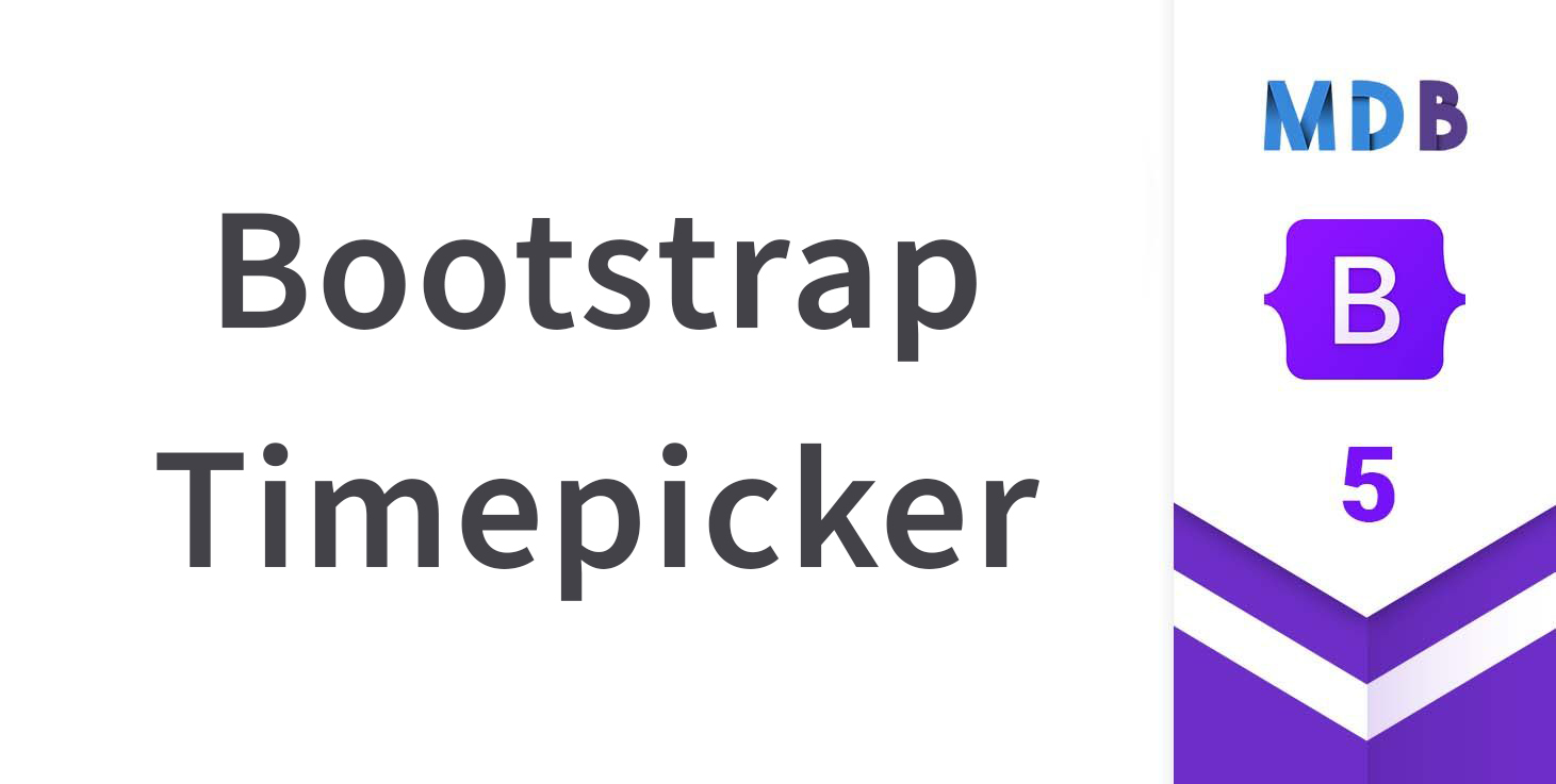 Bootstrap Timepicker examples & tutorial