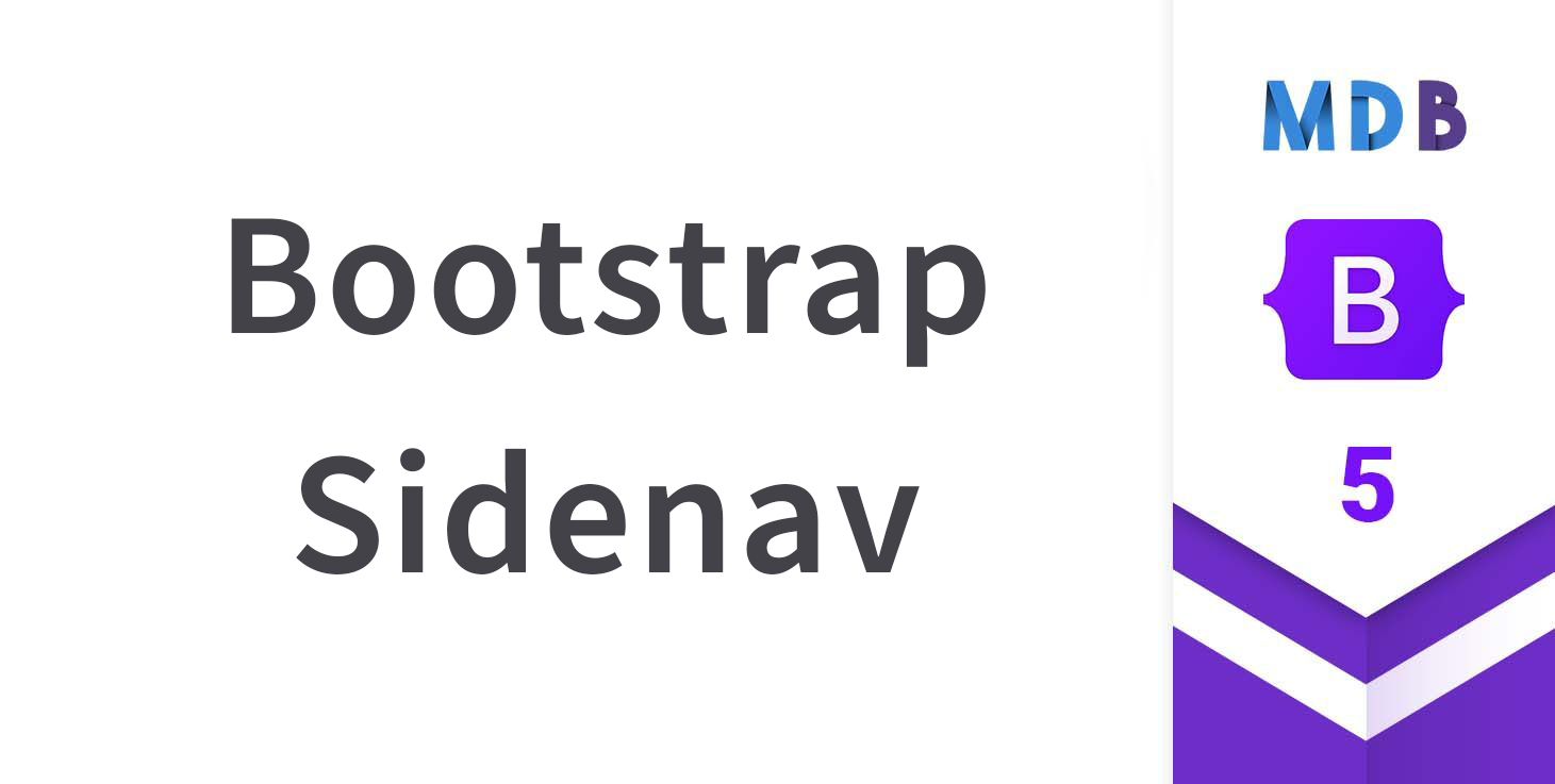 Angular Sidenav with Bootstrap examples & tutorial