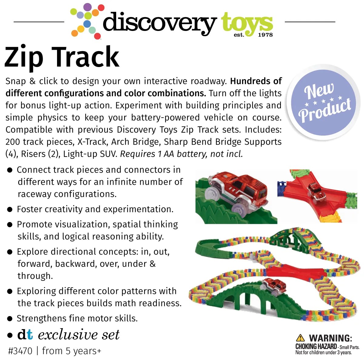 Discovery Toys Zip Track (Overstock) MD Buying Group