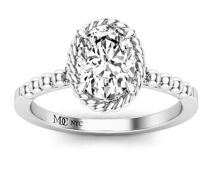 Oval, Engagement Rings from MDC Diamonds NYC