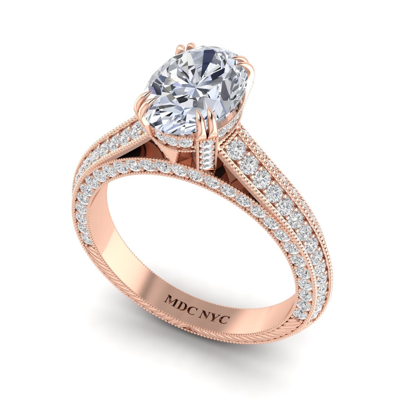 Oval Engagement Rings from MDC Diamonds NYC
