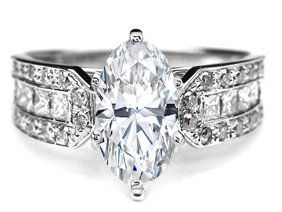 Horseshoe Engagement Rings from MDC Diamonds NYC