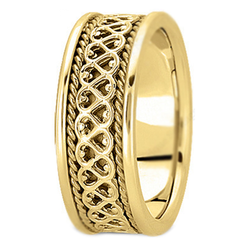 Rope Wedding Bands from MDC Diamonds