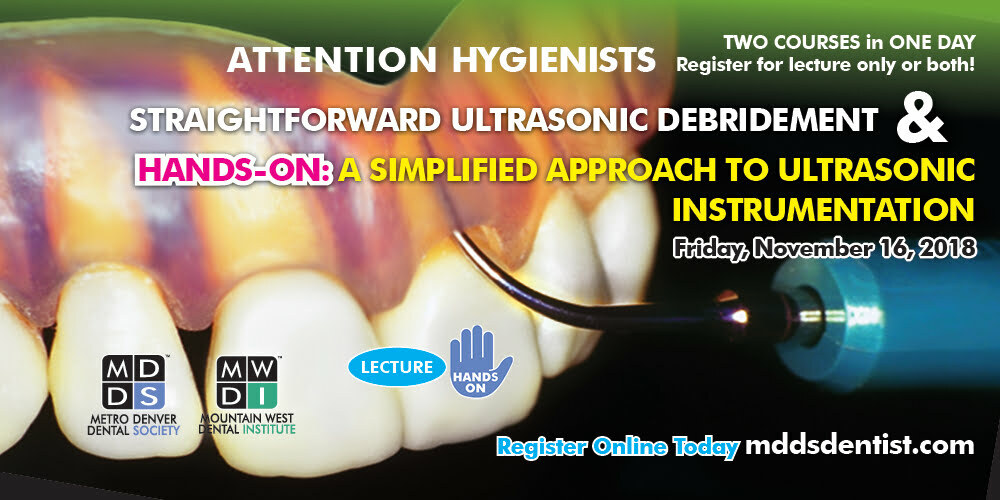 MDDS Presents Straightforward Ultrasonic Debridement /HANDSON A