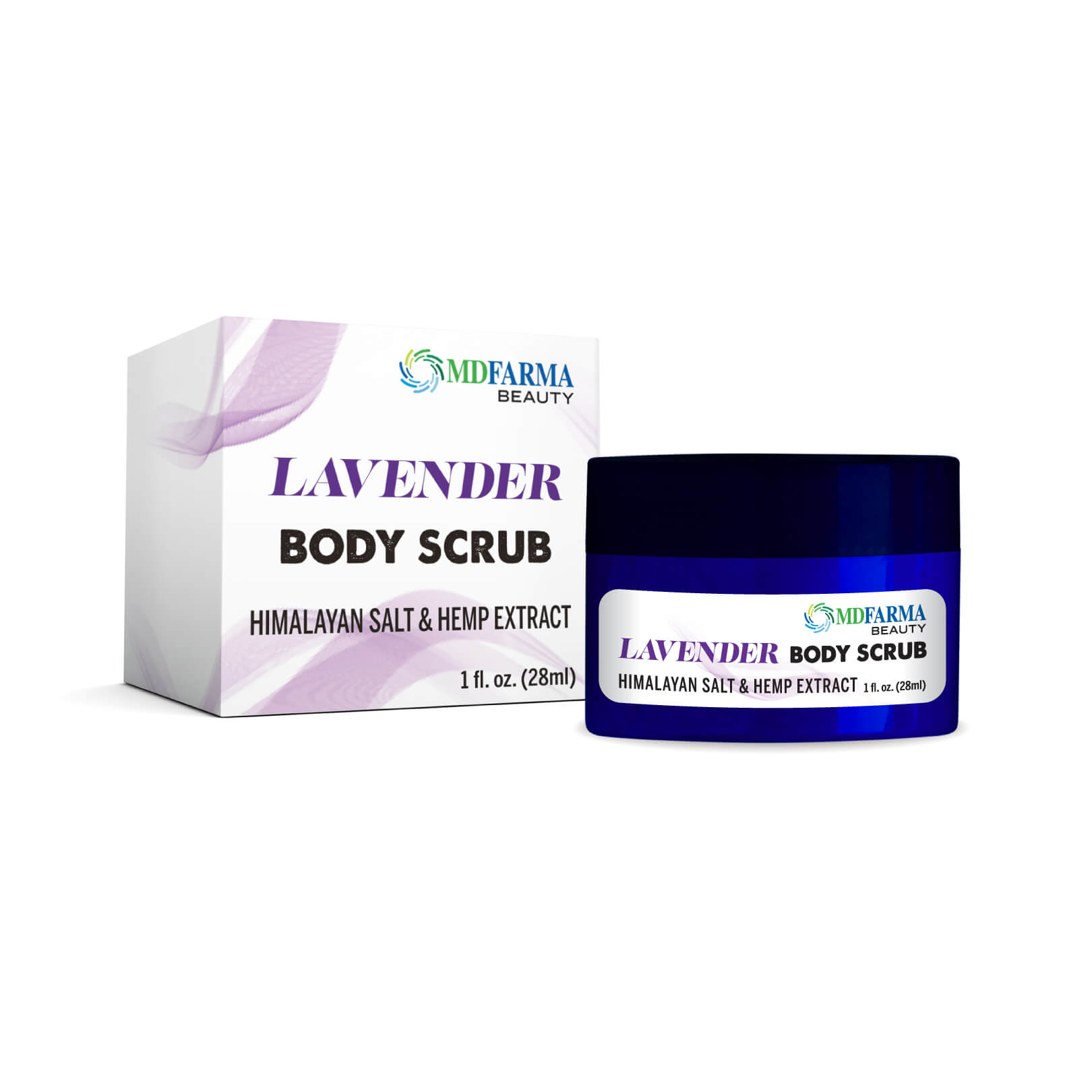 LAVENDER BODY SCRUB MDFARMA