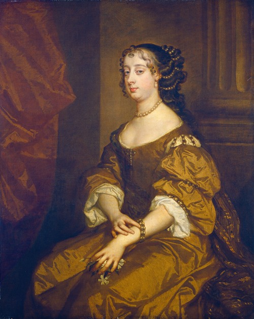 Diana Kirke, later Countess of Oxford by Sir Peter Lely Artvee
