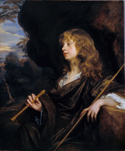 Diana Kirke, later Countess of Oxford by Sir Peter Lely Artvee