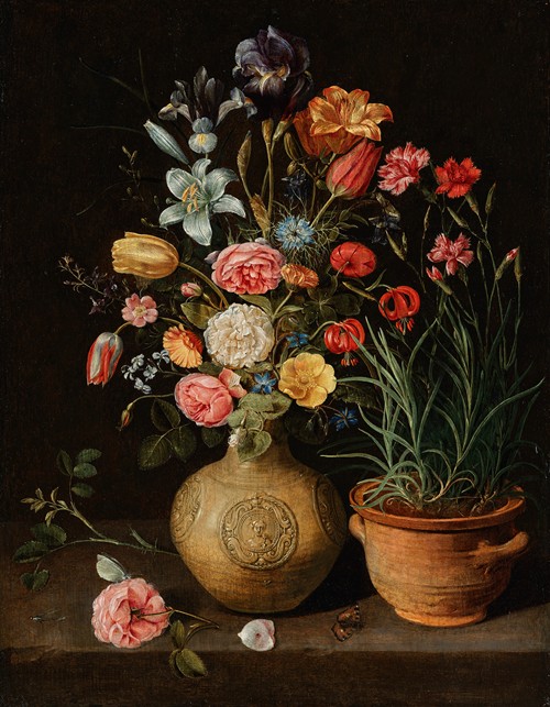 A Bouquet of Flowers by Clara Peeters Artvee