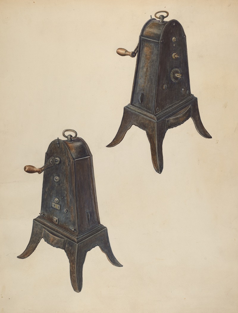 Clock Jack by Al Curry Artvee