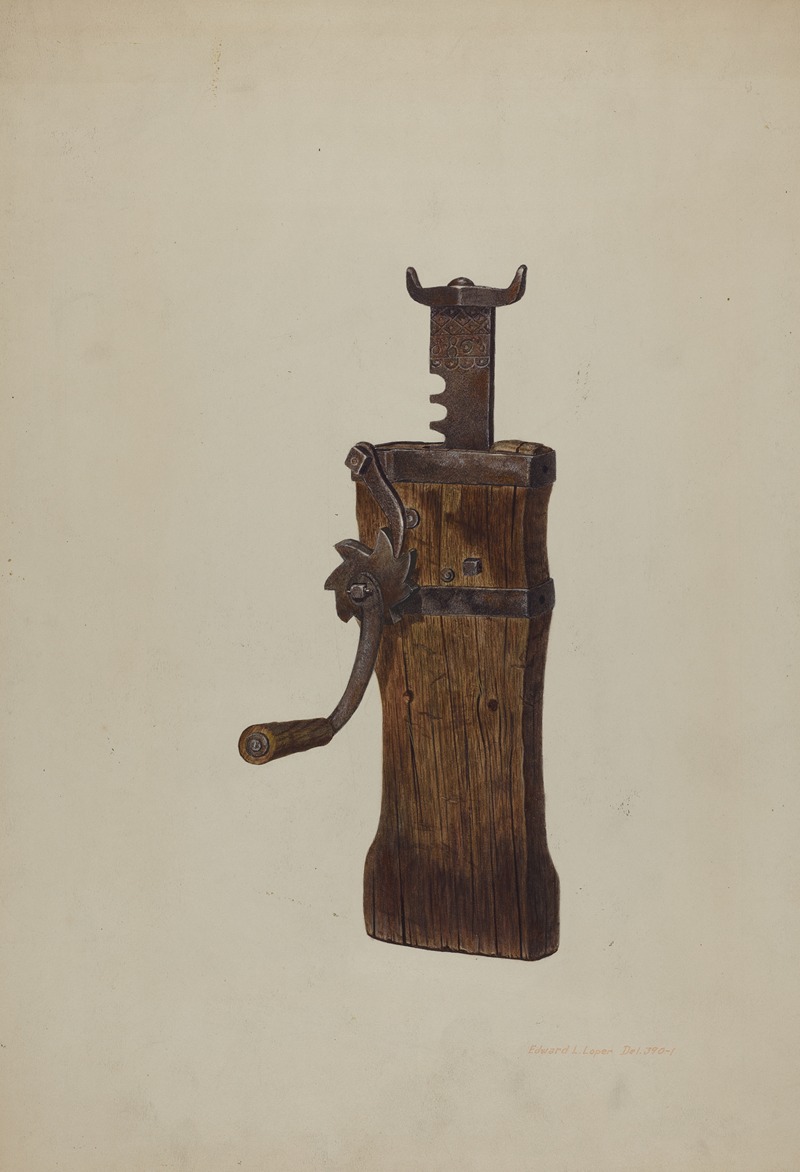 Conestoga Wagon Jack by Edward L. Loper Artvee