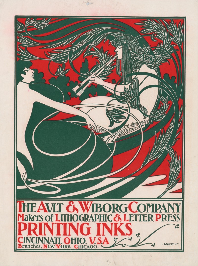 Ault & Company, makers of lithographic & letter press printing