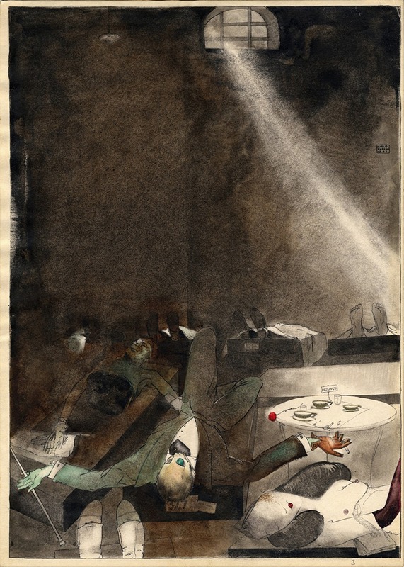 Five O’clock Tea in the by Kārlis Padegs Artvee
