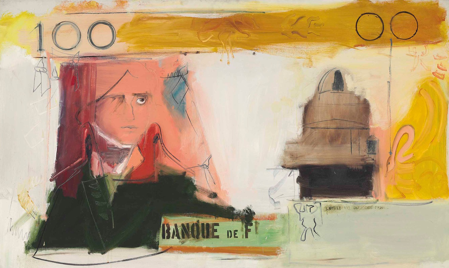 French Money by Larry Rivers Artvee