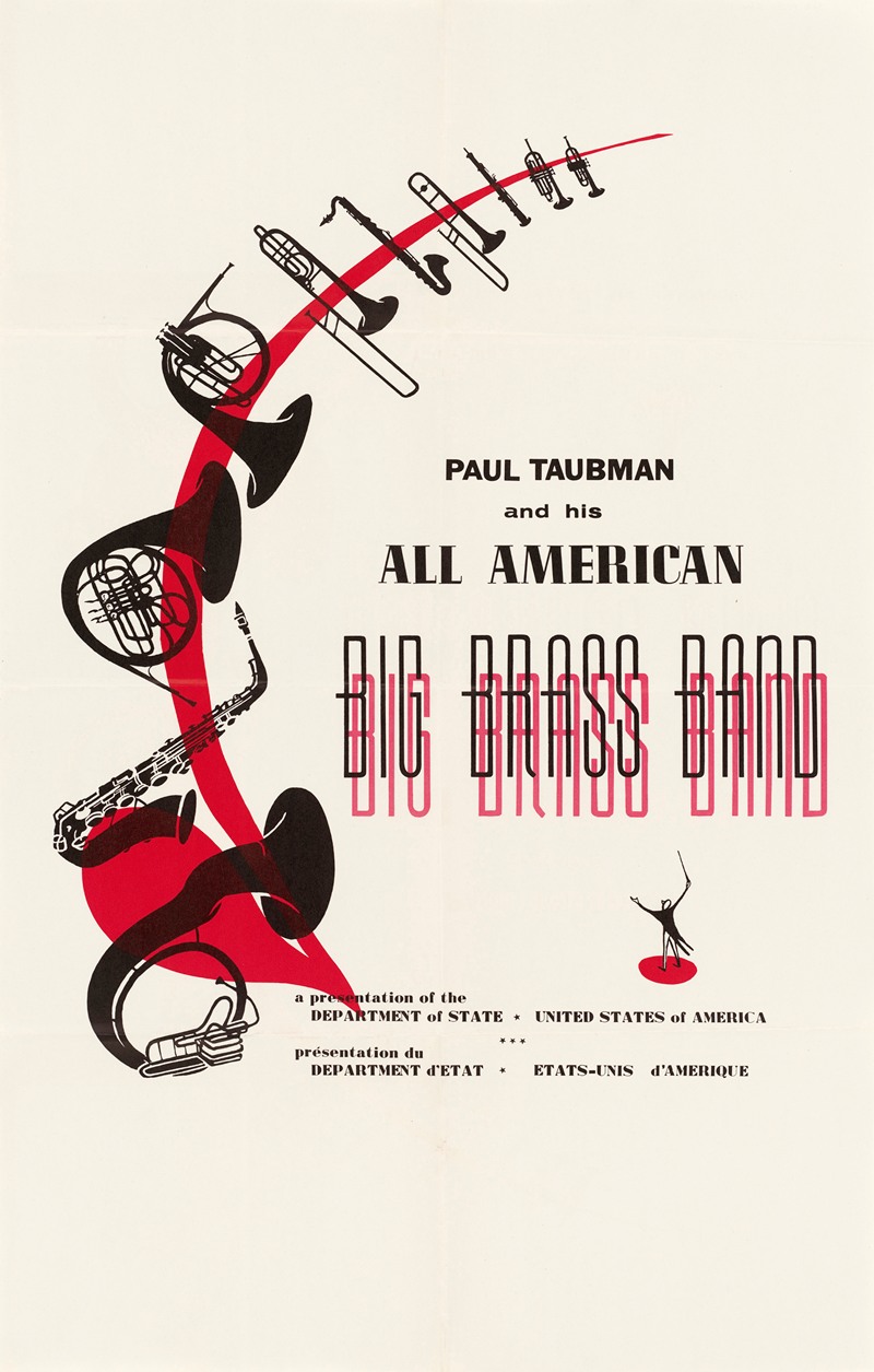 Paul Taubman and his All American Big Brass Band by U.S. Information