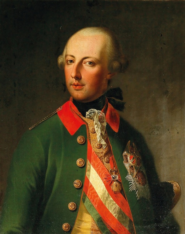 Portrait Of Emperor Joseph Ii (17411790) by Joseph Hickel Artvee