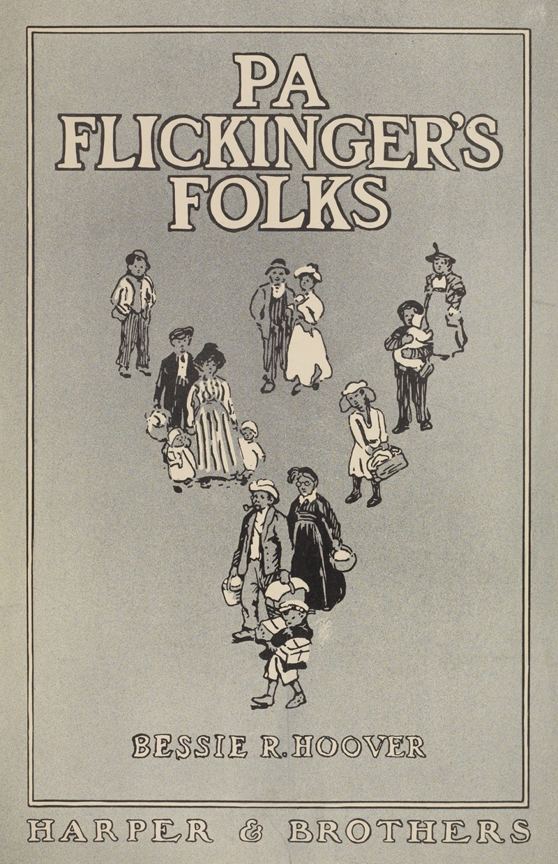 Pa Flickinger's folks by Anonymous Artvee