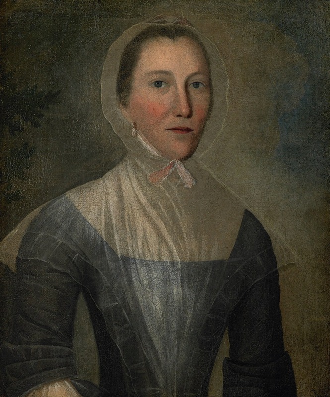 Portrait of Mary Croswell by Joseph Badger Artvee