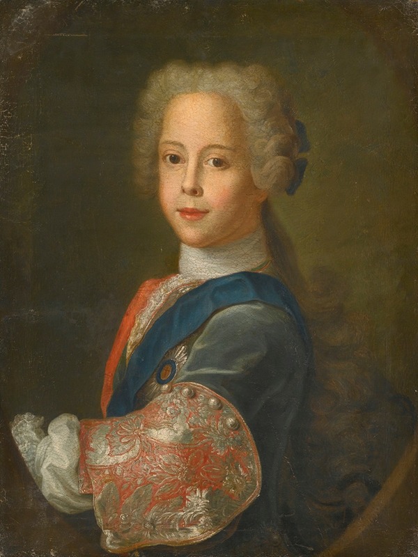 Portrait Of Prince Henry Benedict Stuart, Later Cardinal York (17251807) by Studio of Antonio