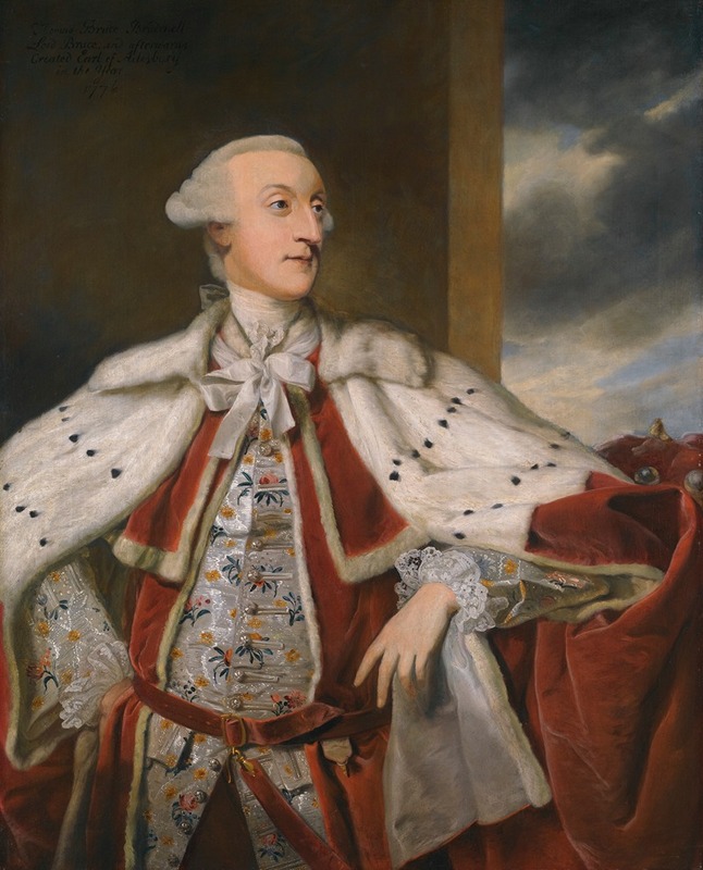 Portrait of Thomas Bruce Brudenell Bruce, Later 1st Earl of Ailesbury