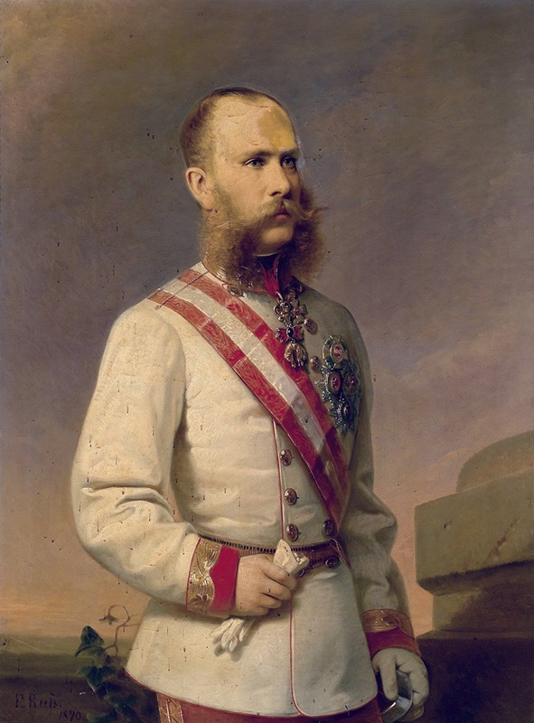 Franz Joseph I by Franz Russ the younger Artvee