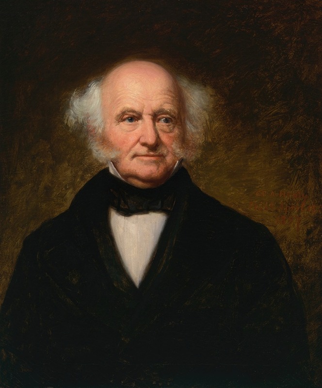 Martin Van Buren by Peter Alexander Healy Artvee