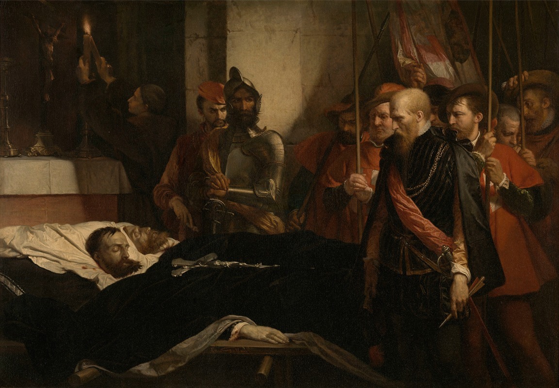 Last Tribute to the Counts of Egmont and of Horn by Louis Gallait Artvee