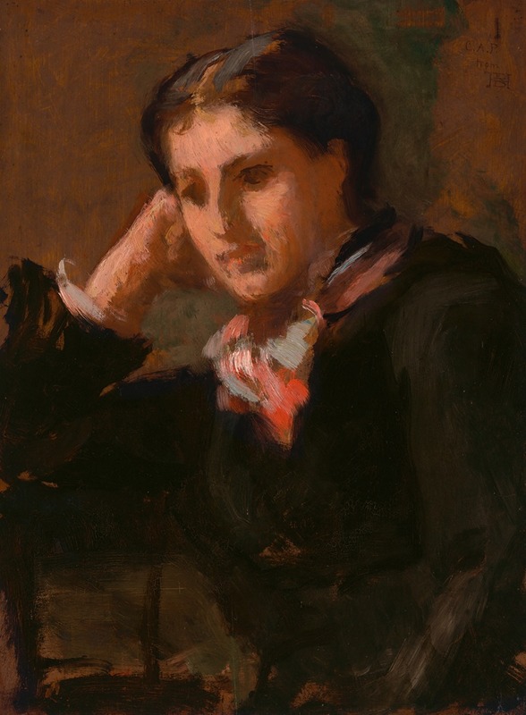 Charlotte Perkins Stetson Gilman by Ellen Day Hale Artvee