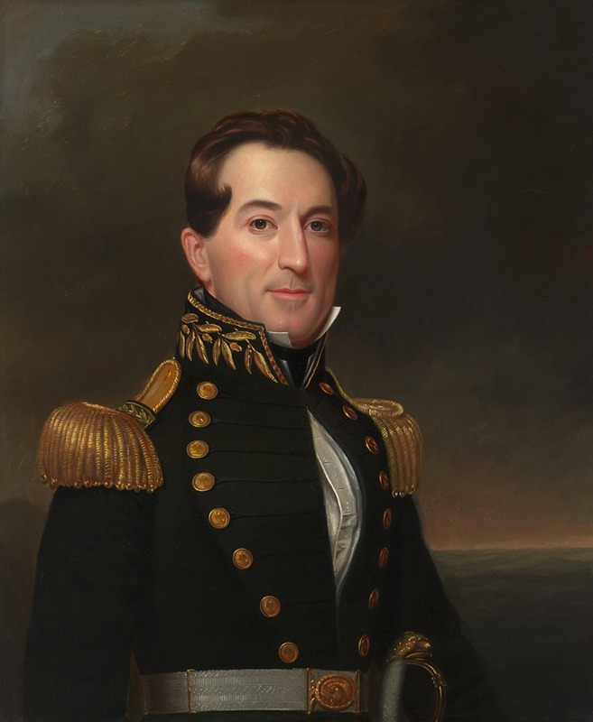 David Glasgow Farragut by William Swain Artvee