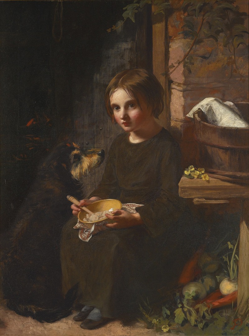 Early Breakfast by James Sant Artvee