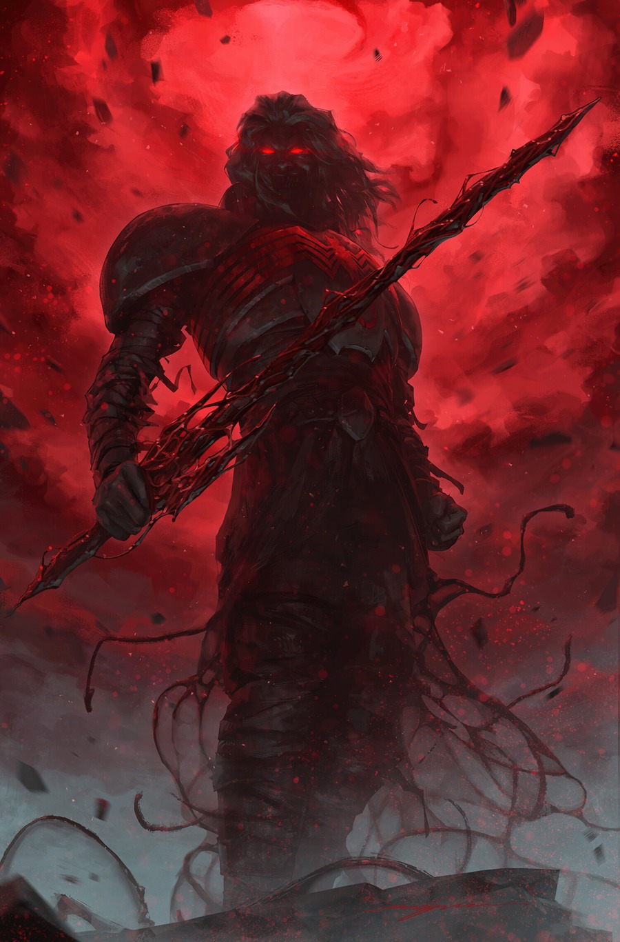 King In Black 1 by Artvee