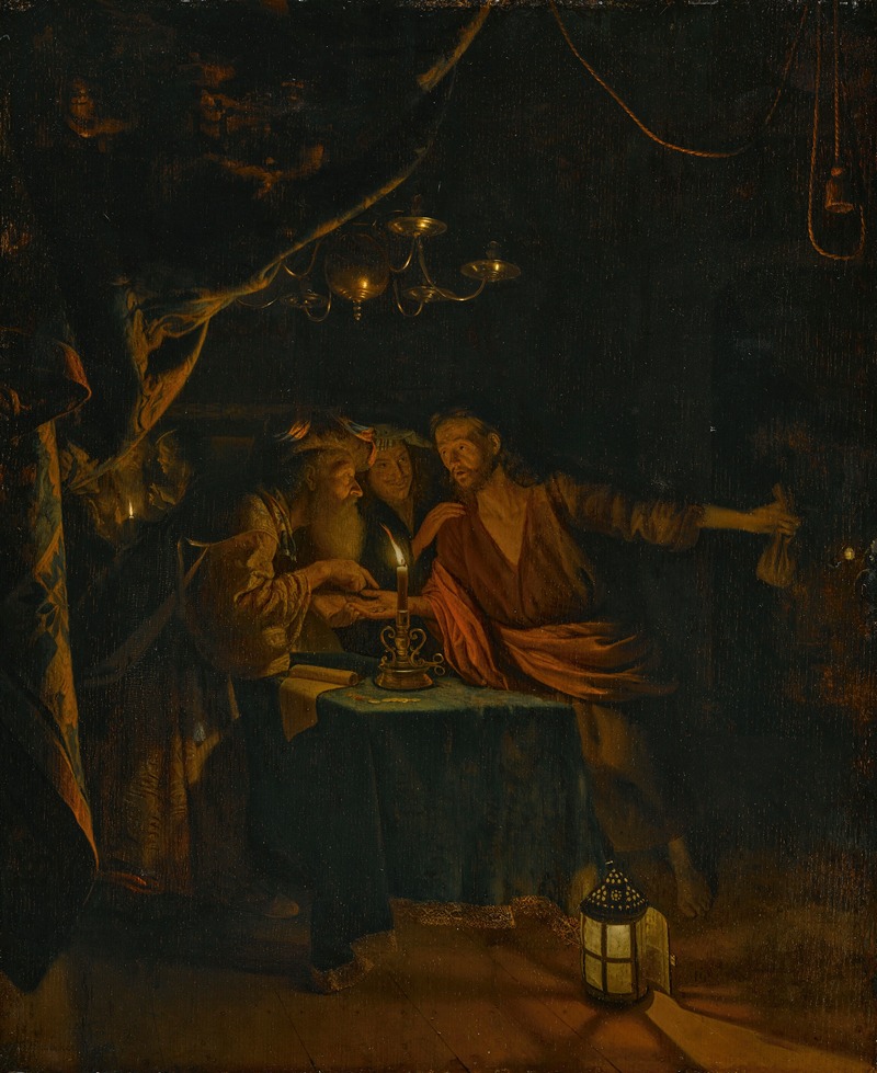 The betrayal of Judas by Godfried Schalcken Artvee