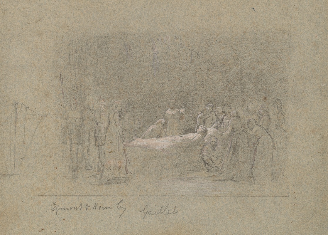 Egmont and Hoorn by Thomas Hovenden Artvee