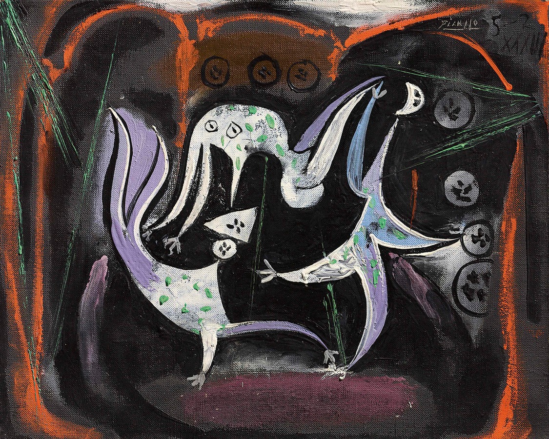Le cirque by Pablo Picasso Artvee