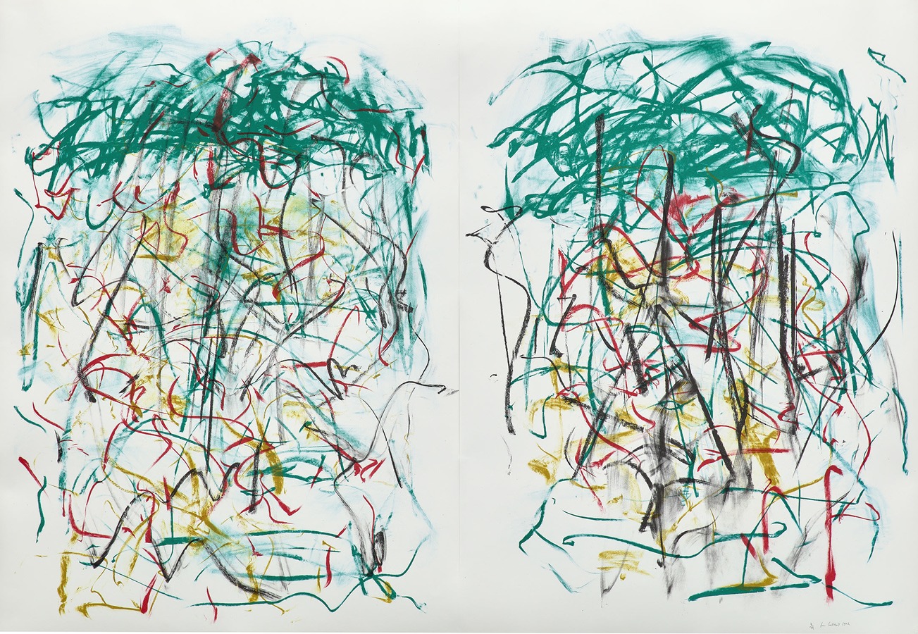 Sunflowers I by Joan Mitchell Artvee