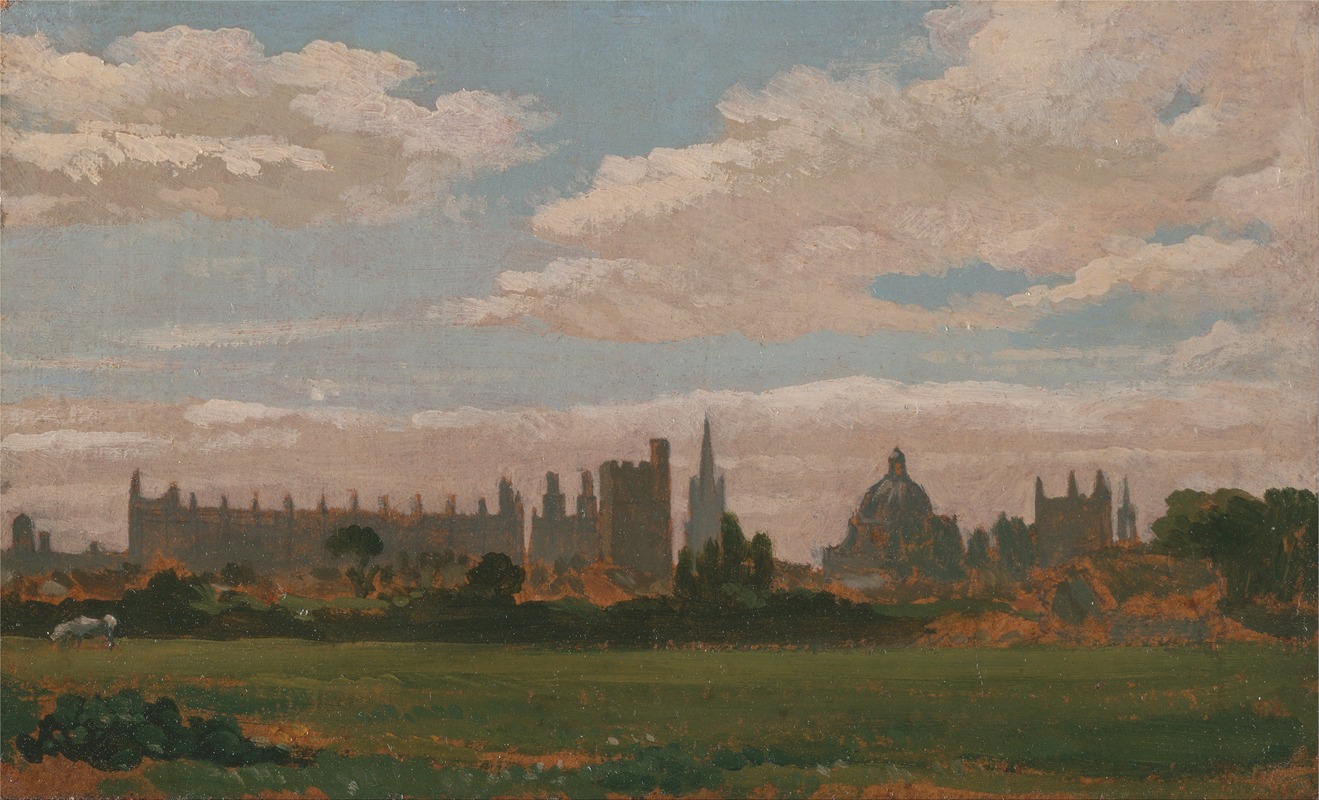 A View of Oxford by William Turner of Oxford Artvee