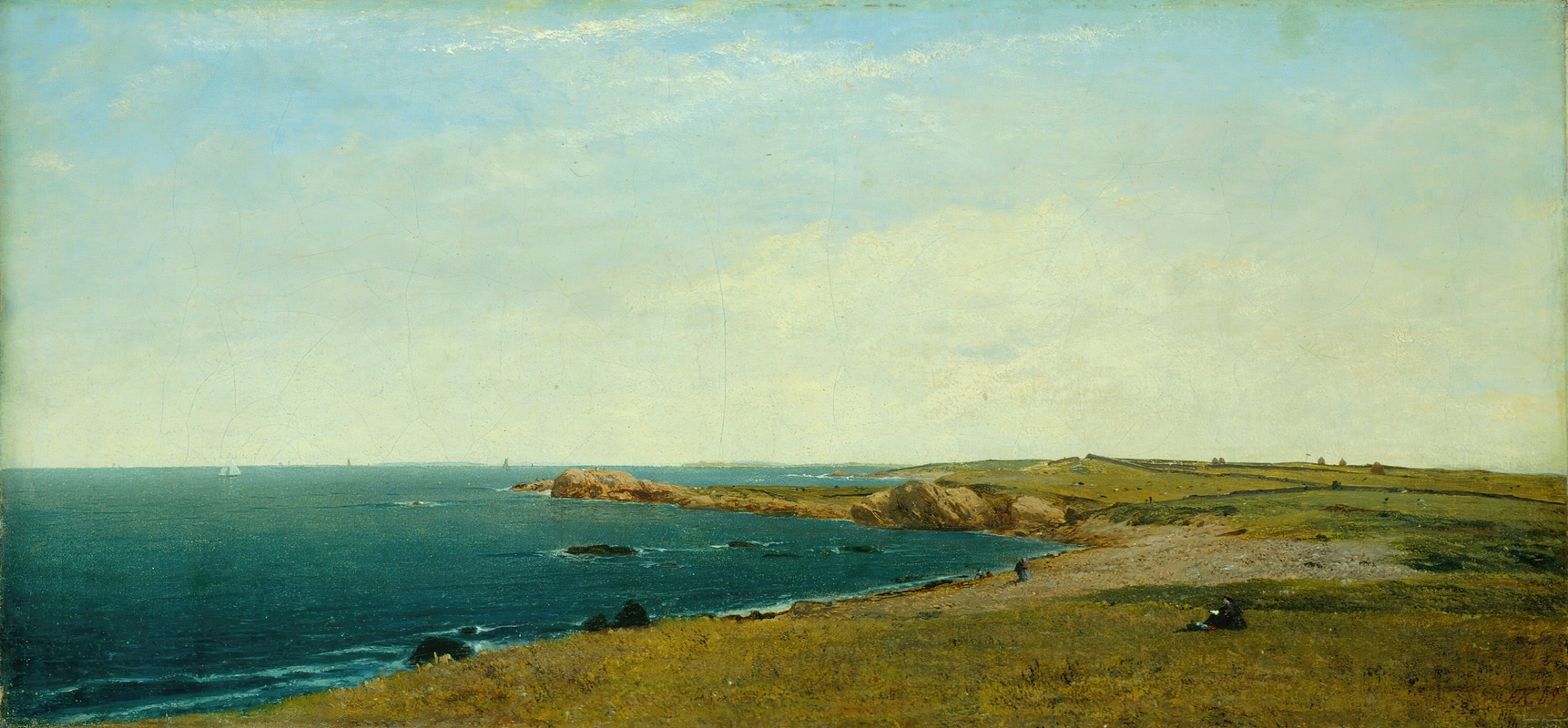 Near Newport by John Frederick Kensett Artvee