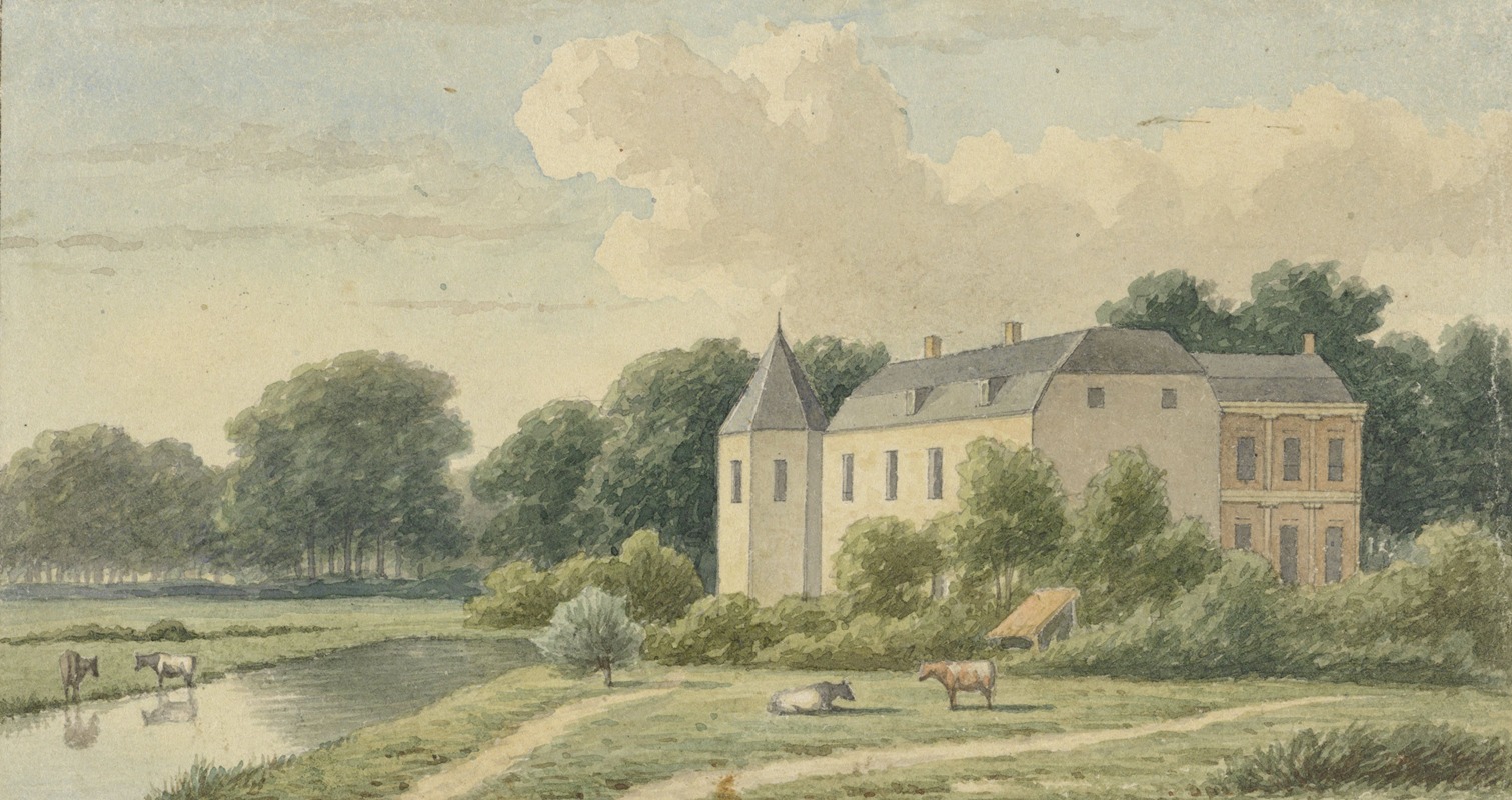 Het Hof te Borculo by Christianus Hendricus Hein Artvee