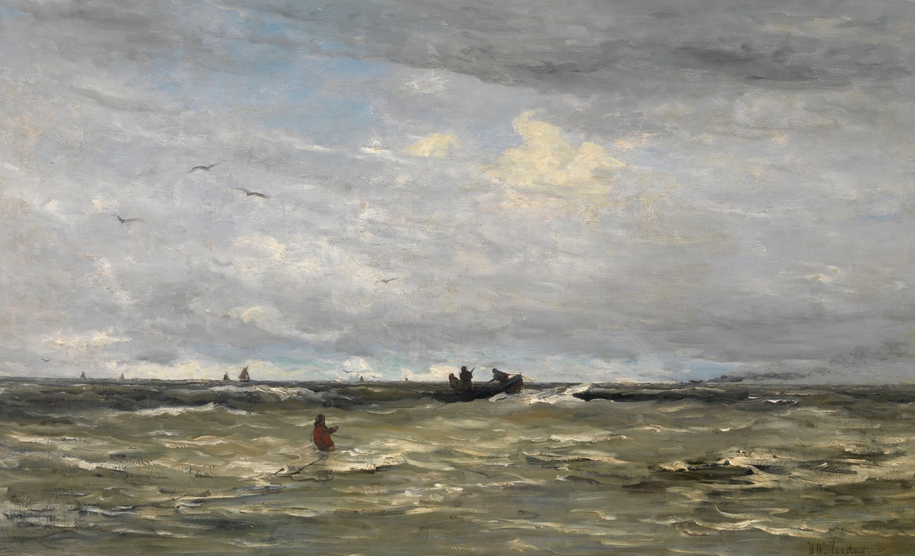 Weigh Anchor by Hendrik Willem Mesdag Artvee