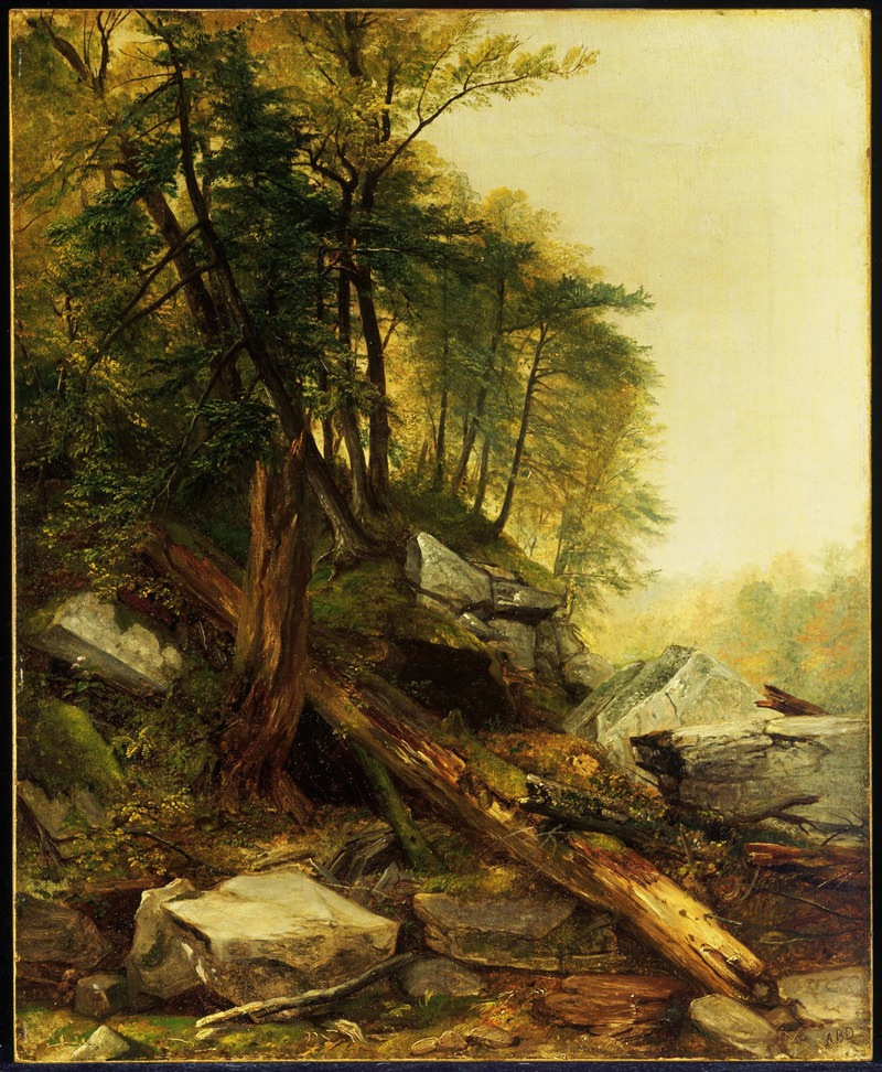 Kaaterskill Landscape by Asher Brown Durand Artvee