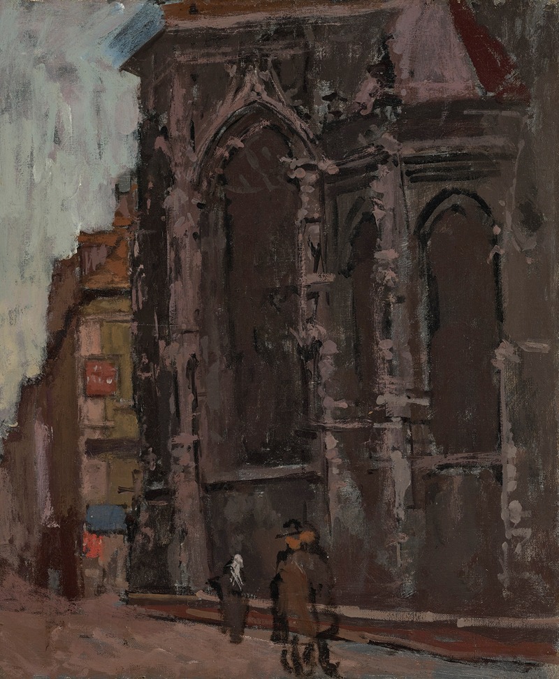 St Jacques, Dieppe by Walter Richard Sickert Artvee