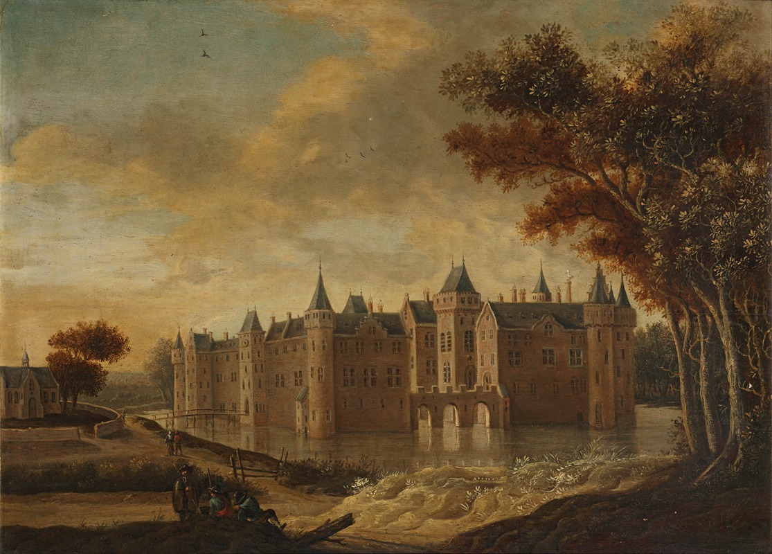 Egmond castle by Jan Jacobsz. van der Croos Artvee