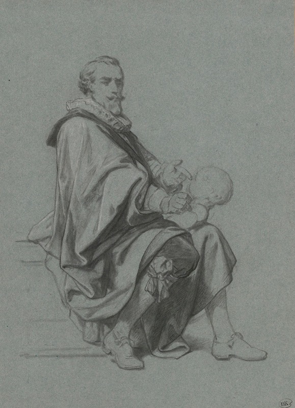 The Sculptor Joannes van Mildert by Nicaise De Keyser Artvee