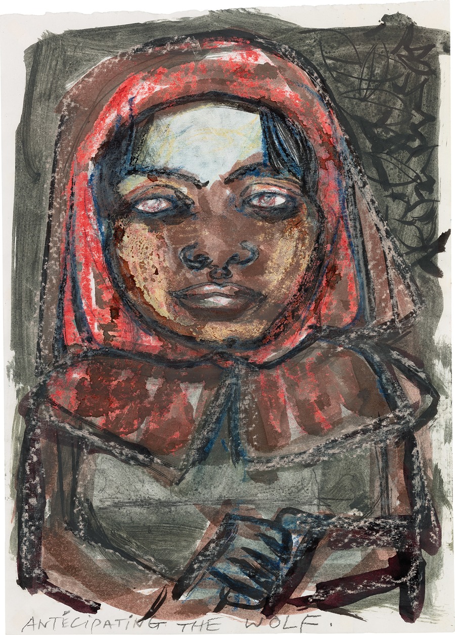 Little Red Riding Hood 4 by Artvee