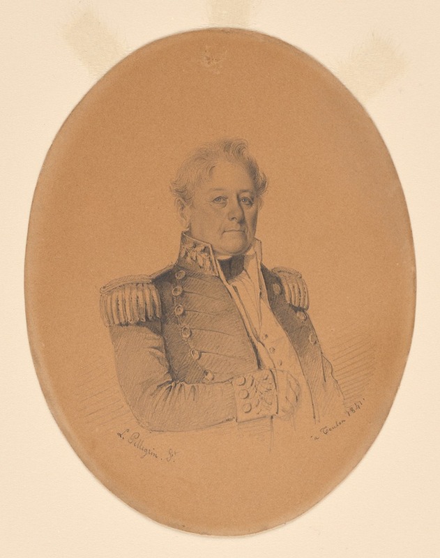 Isaac Hull by Louis Jeanbaptiste H. Pellegrin Artvee