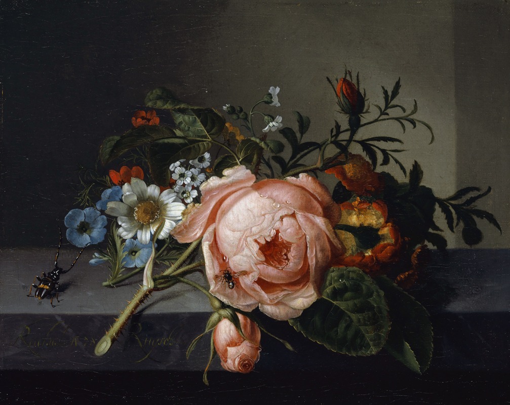 Rachel Ruysch Flower Still Life