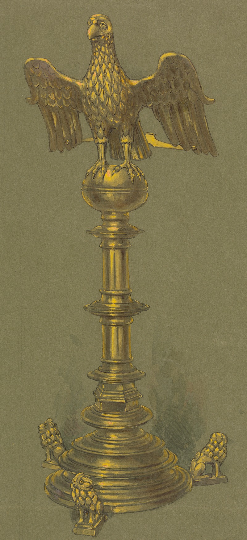 Design executed for Jones and Willis, metal and woodworkers and church