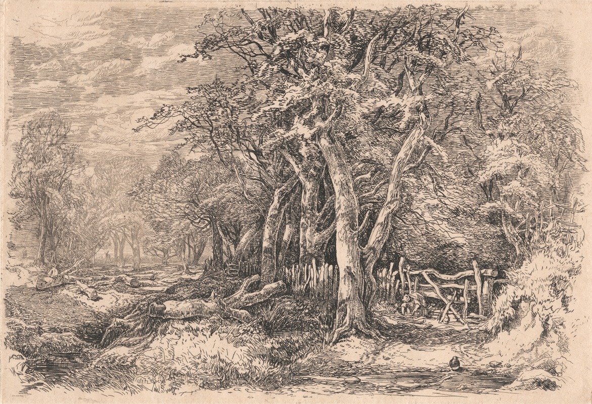 Gunton Park by John Middleton Artvee