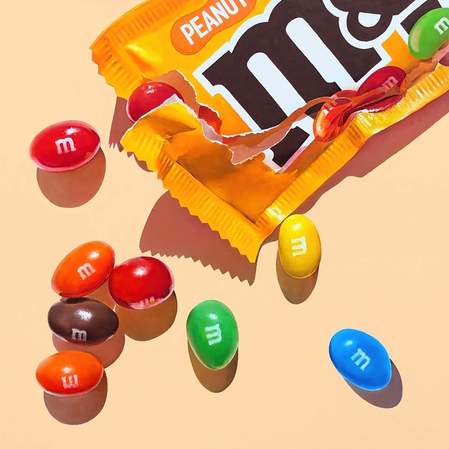 Peanut M&M's by Artvee